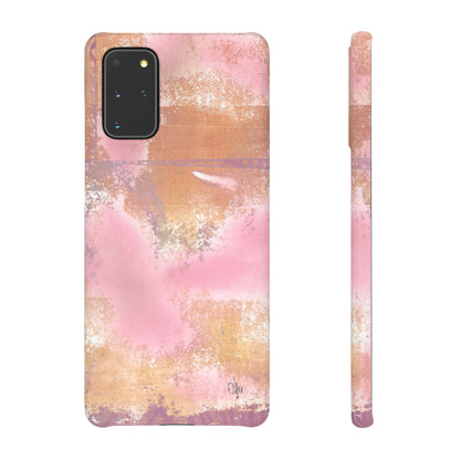 iPhone Samsung Galaxy Pixel5G Snap Case Phone Case Passionate Pink