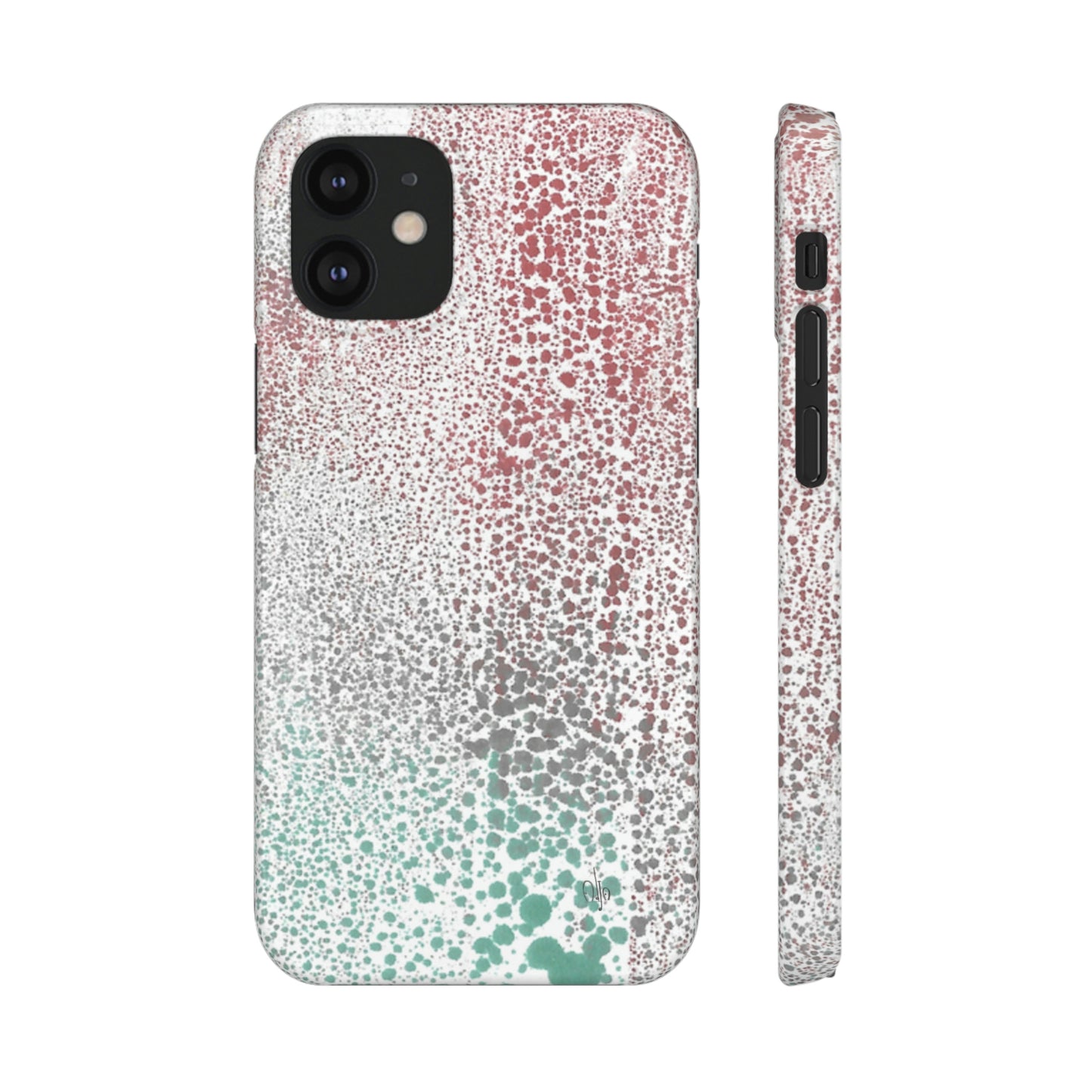 iPhone Samsung Galaxy Pixel5G Snap Case Phone Case Gradient Drip