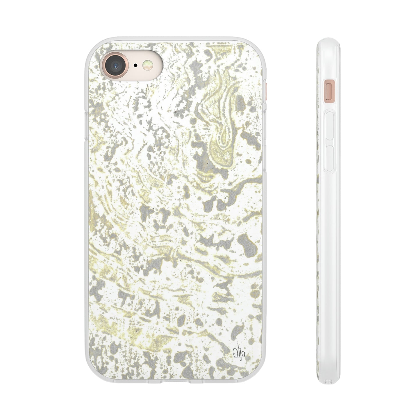 iPhone and Samsung Galaxy Flexi Phone Case Sandy Shells - Alja Design