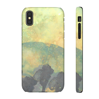 iPhone Samsung Galaxy Pixel5G Snap Case Phone Case Gentle Forest