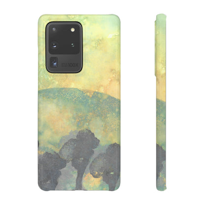 iPhone Samsung Galaxy Pixel5G Snap Case Phone Case Gentle Forest