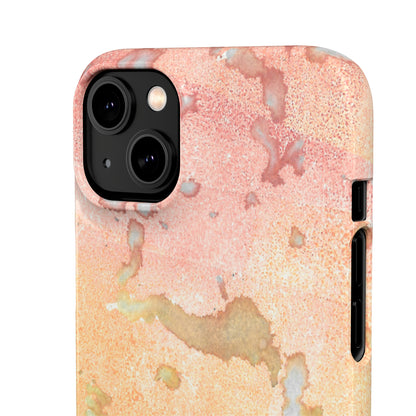 iPhone Samsung Galaxy Pixel5G Snap Case Phone Case Red Planet