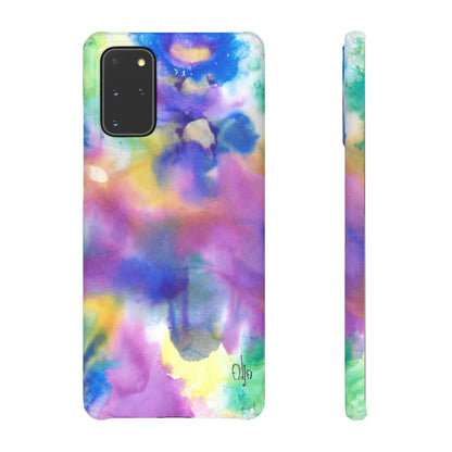 iPhone Samsung Galaxy Pixel5G Snap Case Phone Case Euphoric Colors