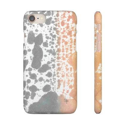 iPhone Samsung Galaxy Pixel5G Snap Case Phone Case Lava Waterfall