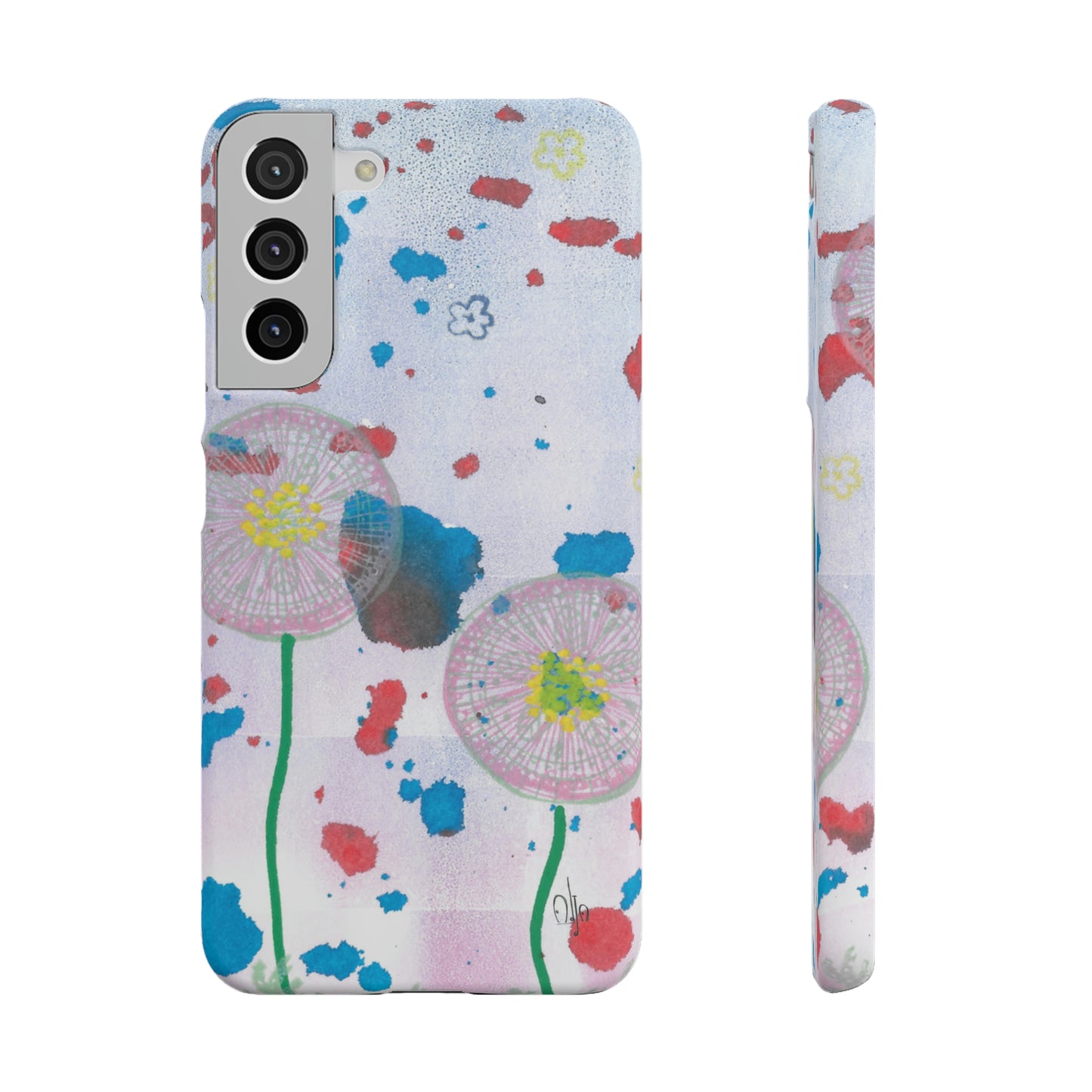 iPhone Samsung Galaxy Pixel5G Snap Case Phone Case Dandelion Party