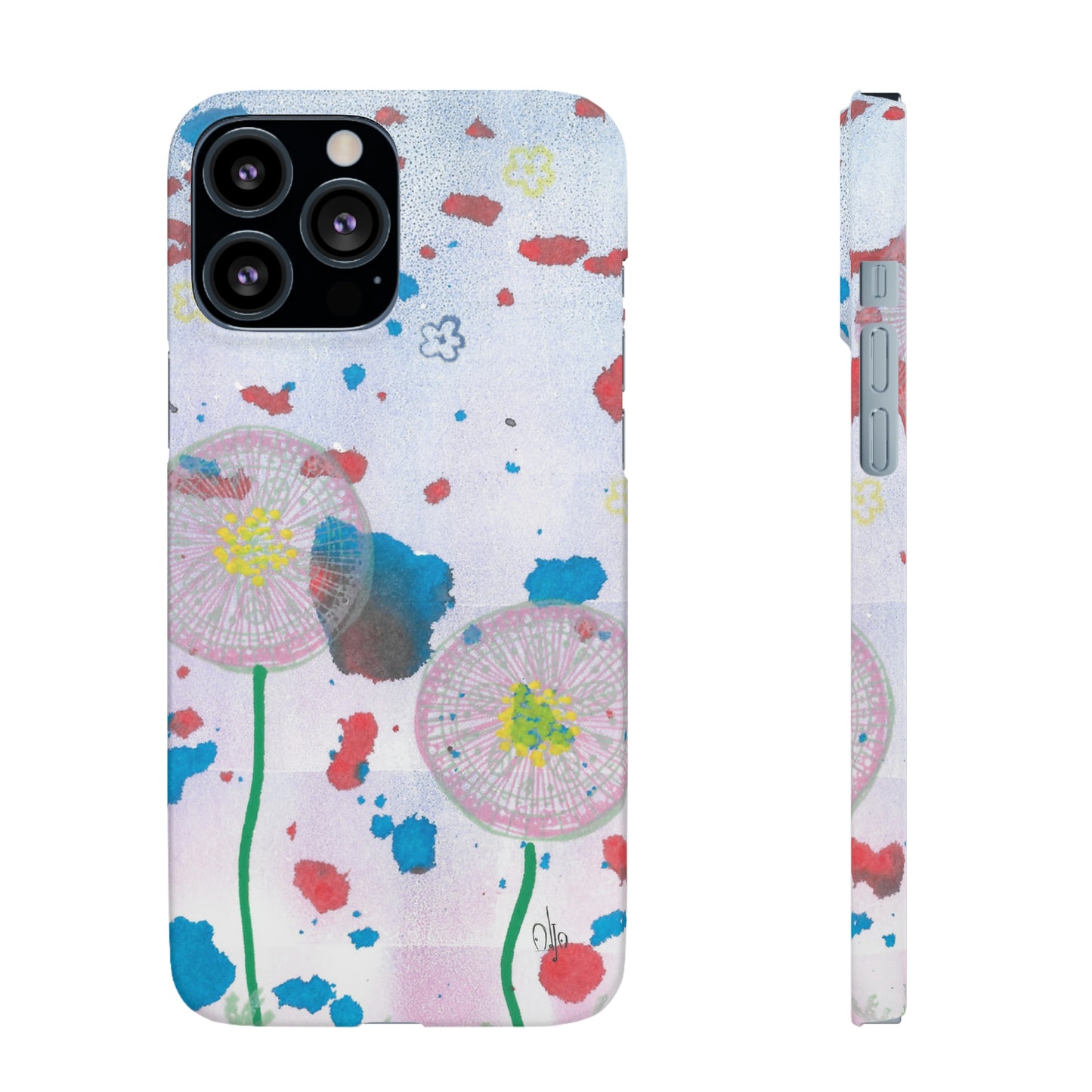 iPhone Samsung Galaxy Pixel5G Snap Case Phone Case Dandelion Party