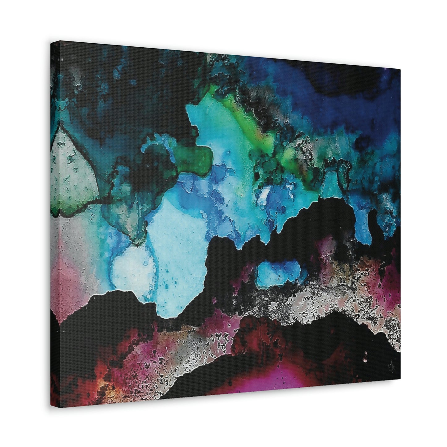 Inner Space 5 Canvas Print - Alja Design