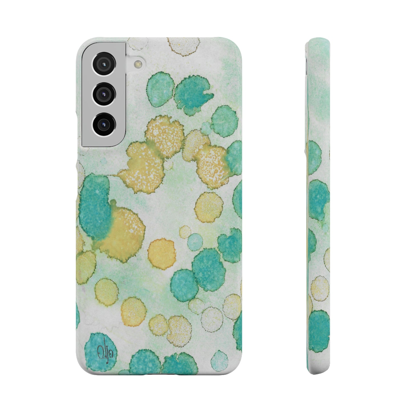 iPhone Samsung Galaxy Pixel5G Snap Case Phone Case Deep Bubbles