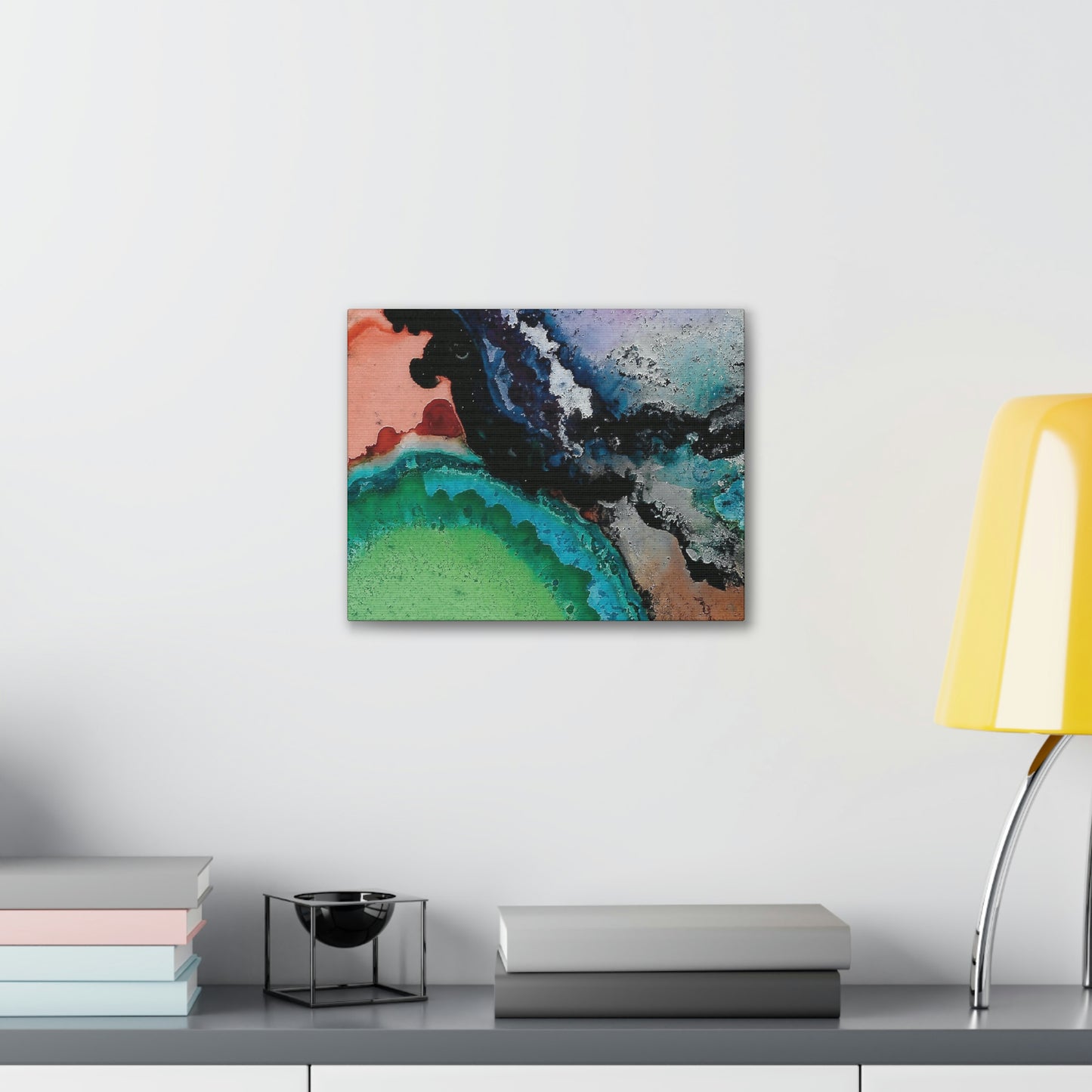 Inner Space 13 Canvas Print - Alja Design