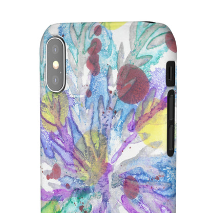 iPhone Samsung Galaxy Pixel5G Snap Case Phone Case Winter Colors