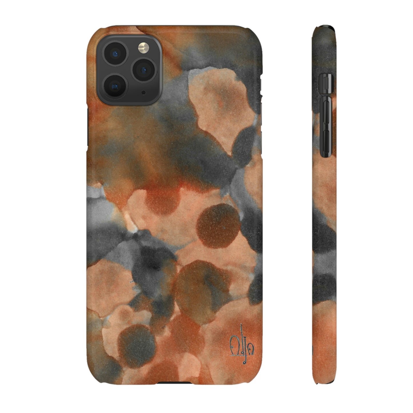 iPhone Samsung Galaxy Pixel5G Snap Case Phone Case Cool Magma