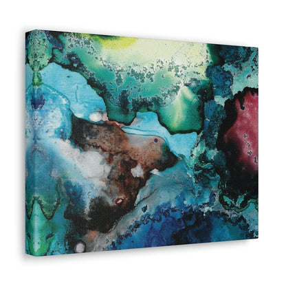 Inner Space 18 Canvas Print - Alja Design