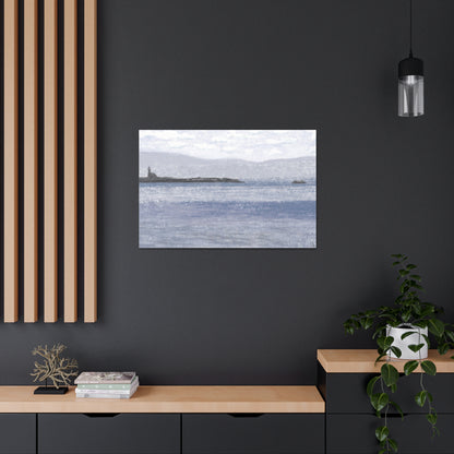 Lighthouse Point Canvas Print - Alja Design