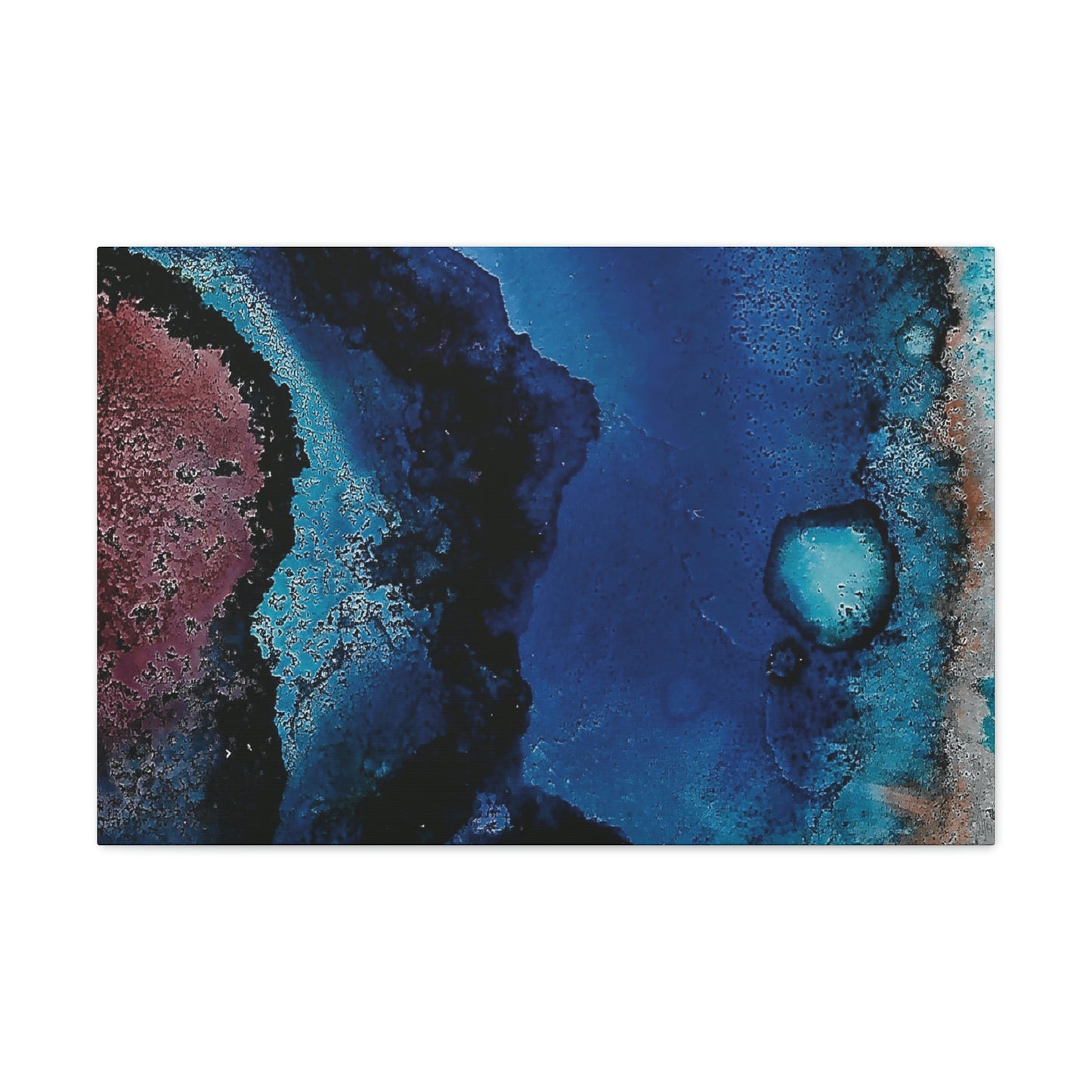 Inner Space 8 Canvas Print - Alja Design