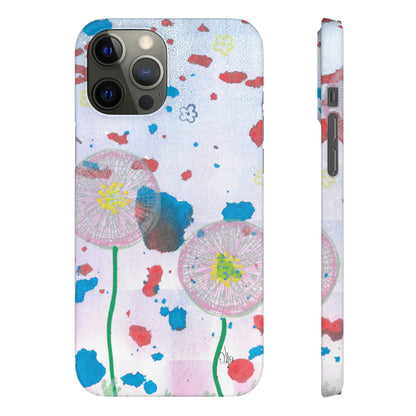 iPhone Samsung Galaxy Pixel5G Snap Case Phone Case Dandelion Party