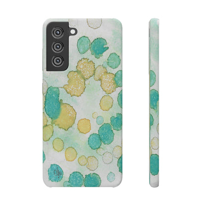 iPhone Samsung Galaxy Pixel5G Snap Case Phone Case Deep Bubbles