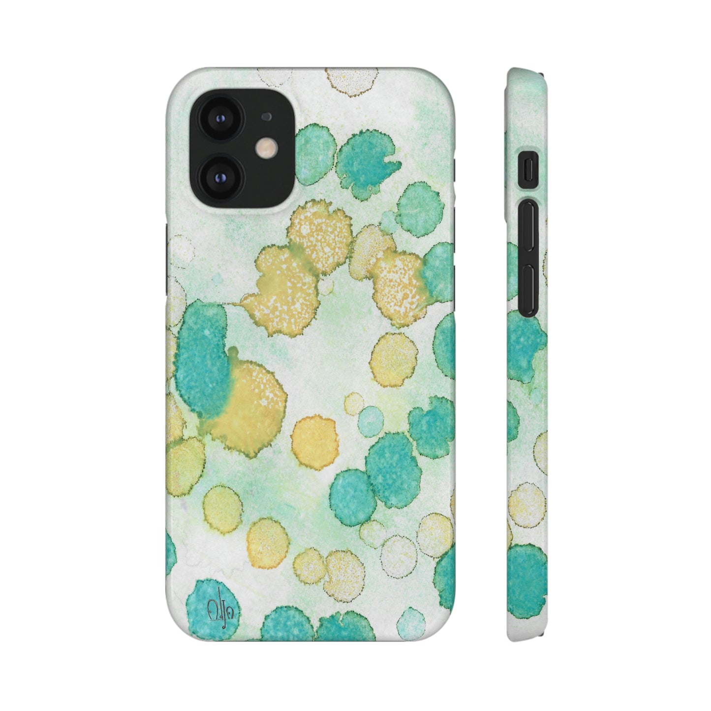 iPhone Samsung Galaxy Pixel5G Snap Case Phone Case Deep Bubbles