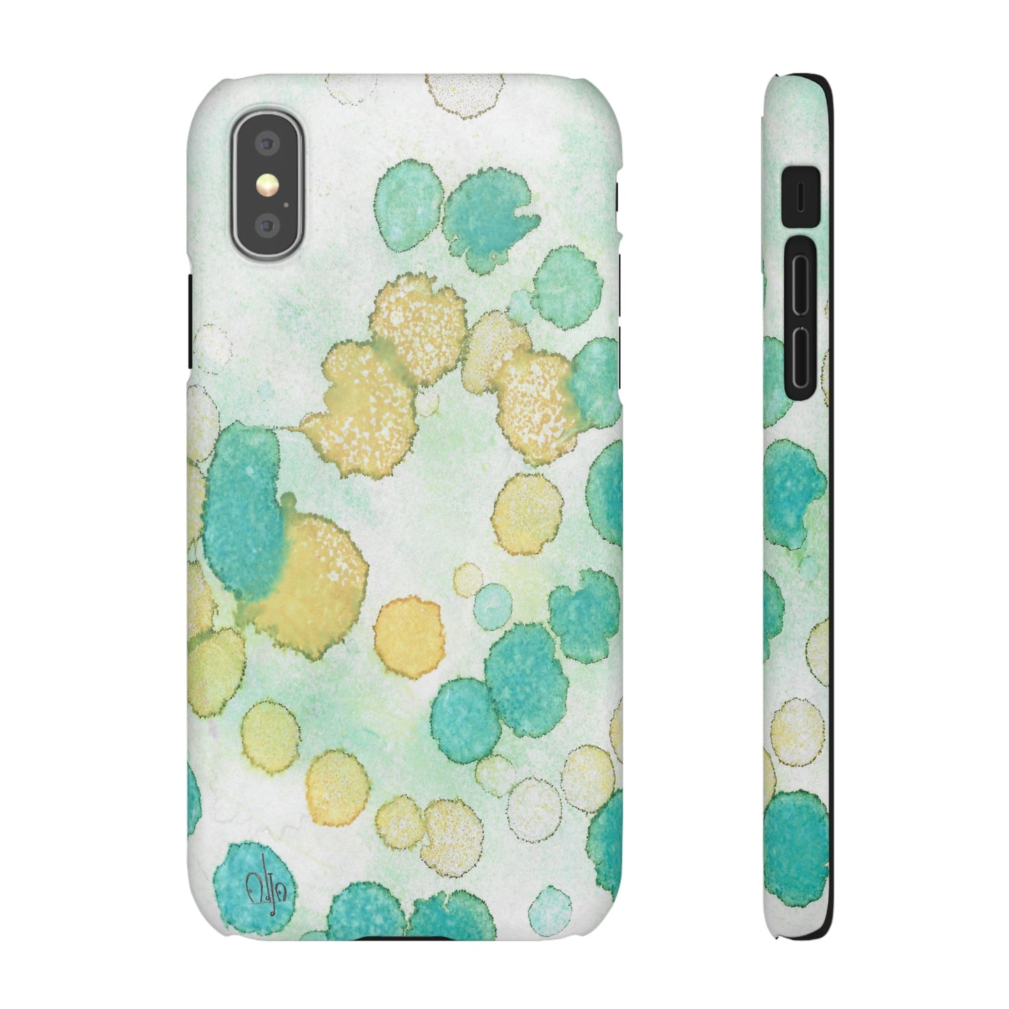 iPhone Samsung Galaxy Pixel5G Snap Case Phone Case Deep Bubbles