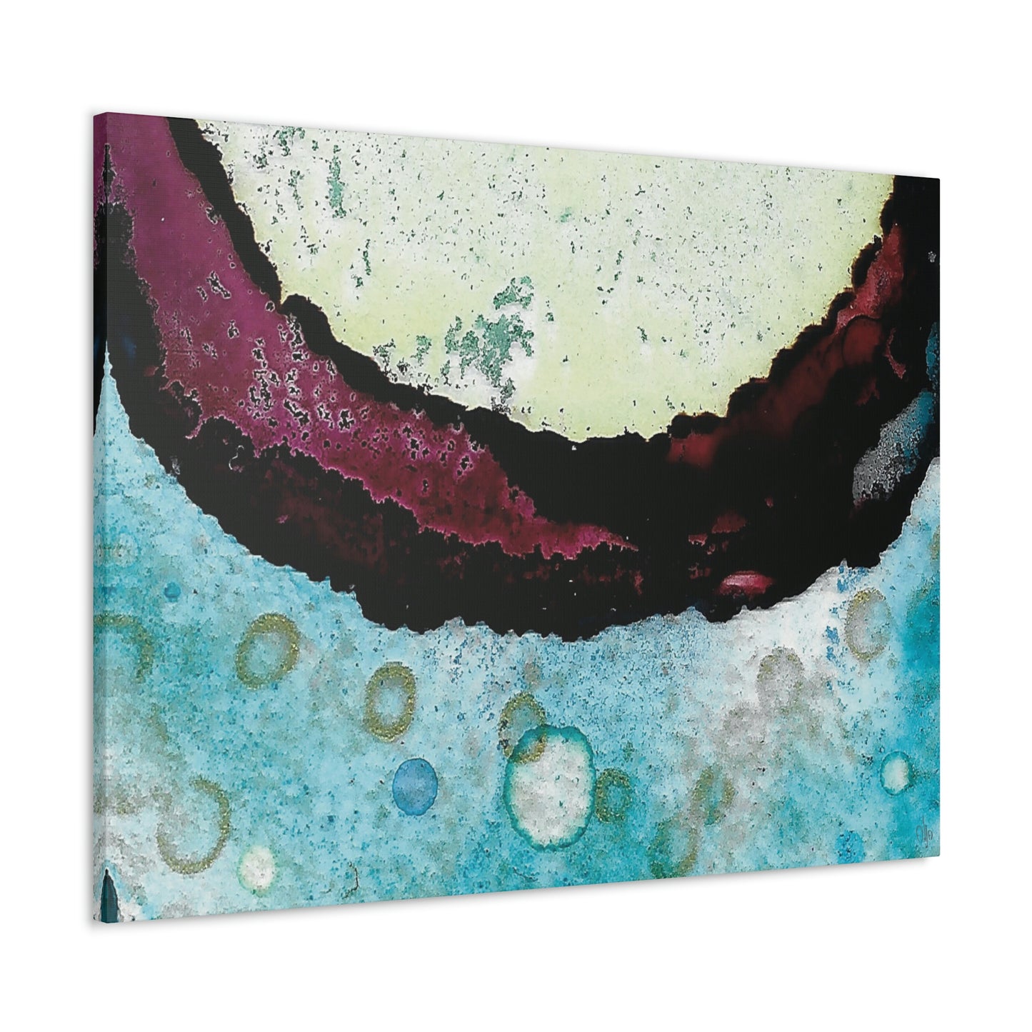 Inner Space 7 Canvas Print - Alja Design