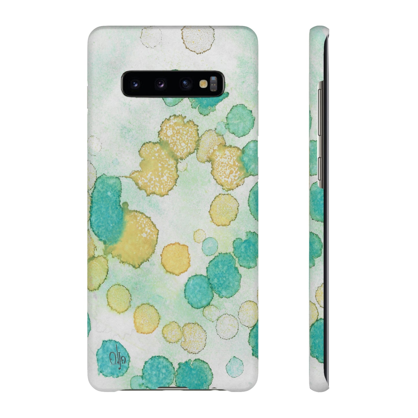 iPhone Samsung Galaxy Pixel5G Snap Case Phone Case Deep Bubbles