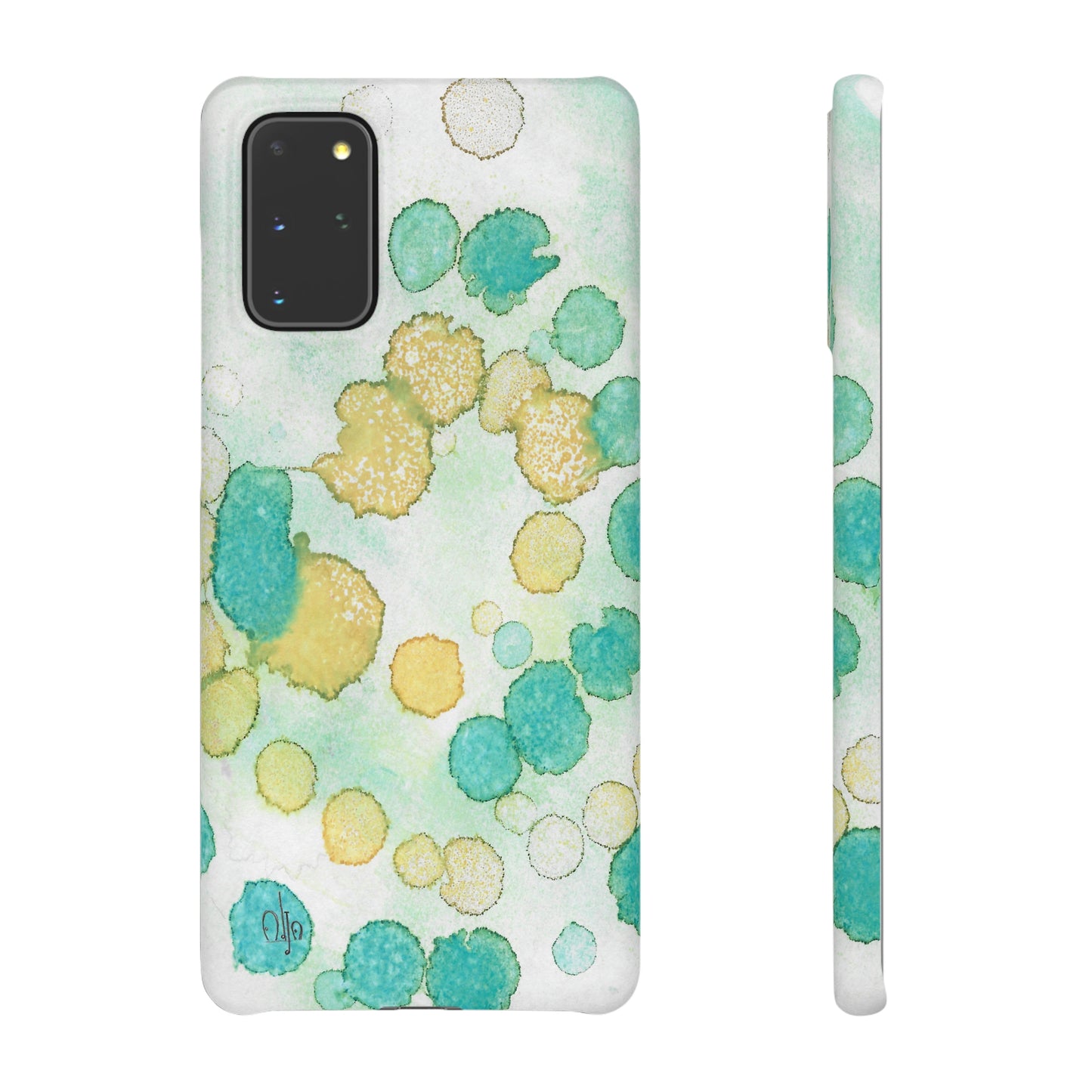 iPhone Samsung Galaxy Pixel5G Snap Case Phone Case Deep Bubbles