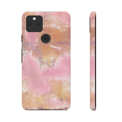 iPhone Samsung Galaxy Pixel5G Snap Case Phone Case Passionate Pink