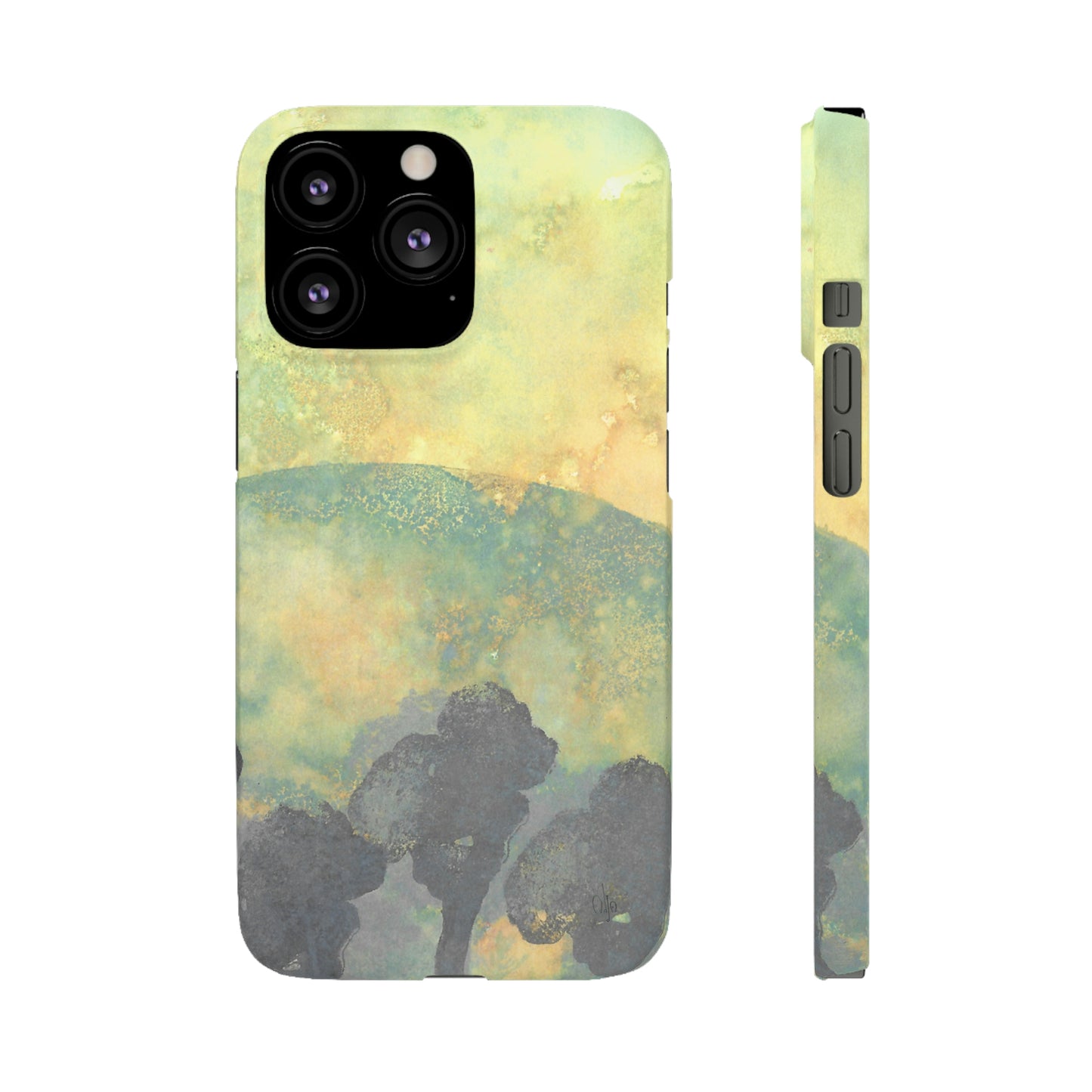 iPhone Samsung Galaxy Pixel5G Snap Case Phone Case Gentle Forest