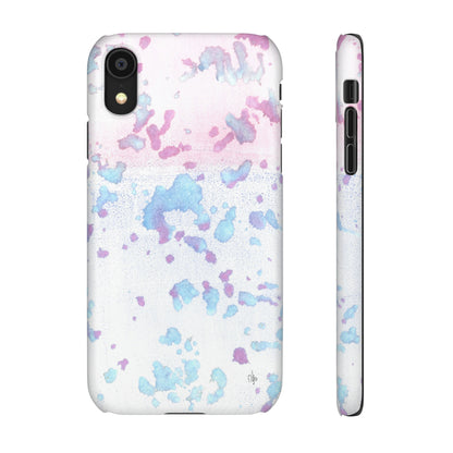 iPhone Samsung Galaxy Pixel5G Snap Case Phone Case Mineral Splashes