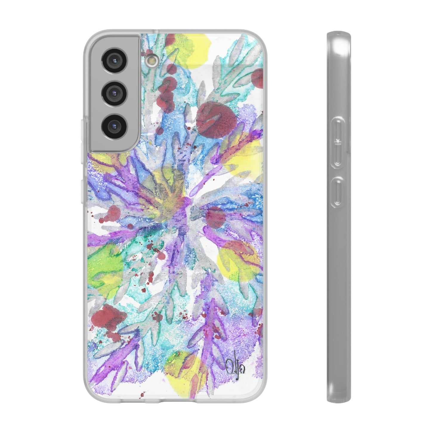 iPhone and Samsung Galaxy Flexi Phone Case Winter Colors - Alja Design