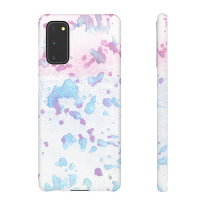 iPhone Samsung Galaxy Pixel5G Snap Case Phone Case Mineral Splashes