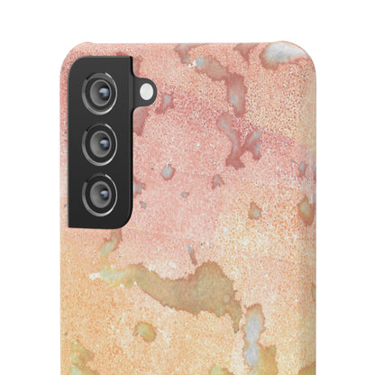 iPhone Samsung Galaxy Pixel5G Snap Case Phone Case Red Planet