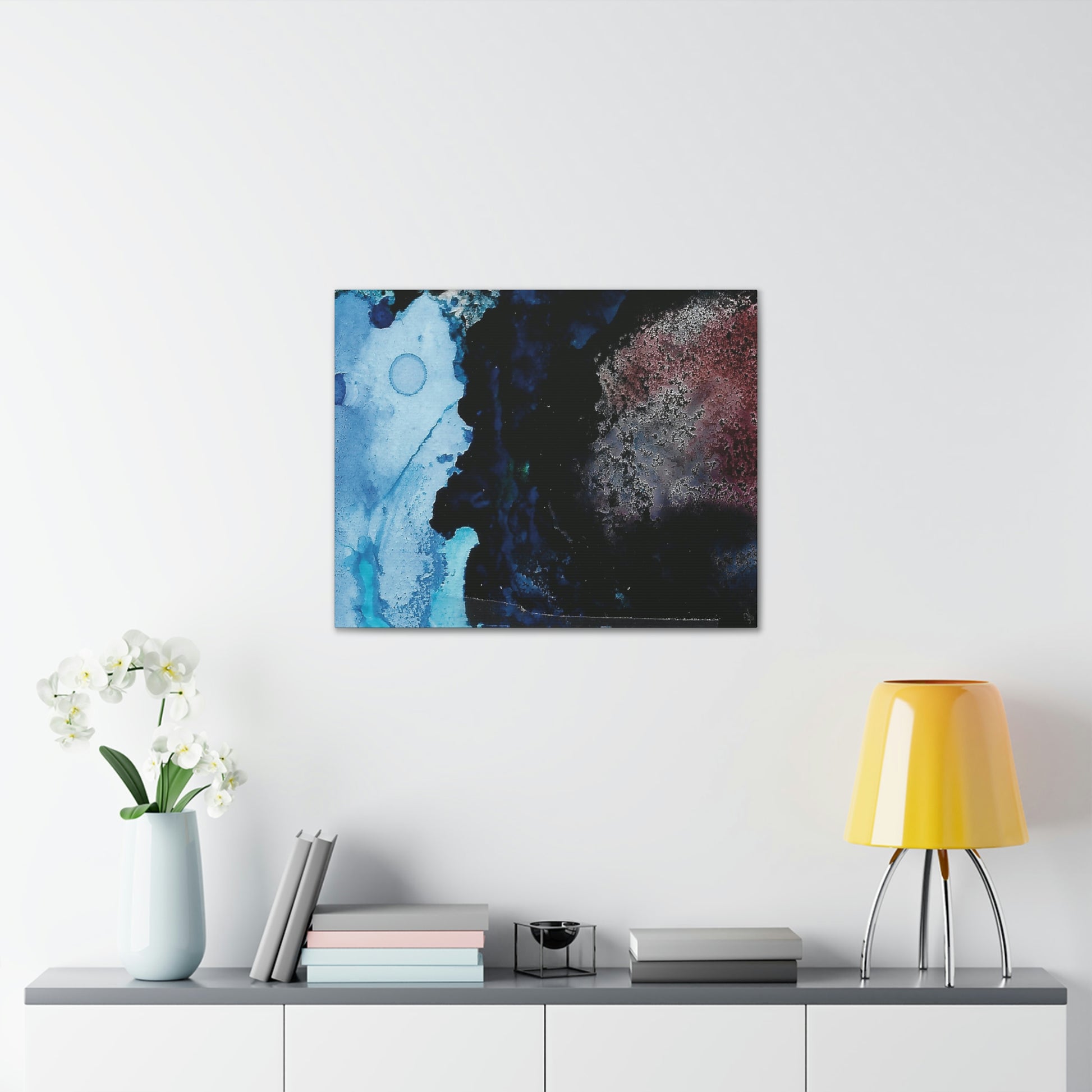 Inner Space 9 Canvas Print - Alja Design