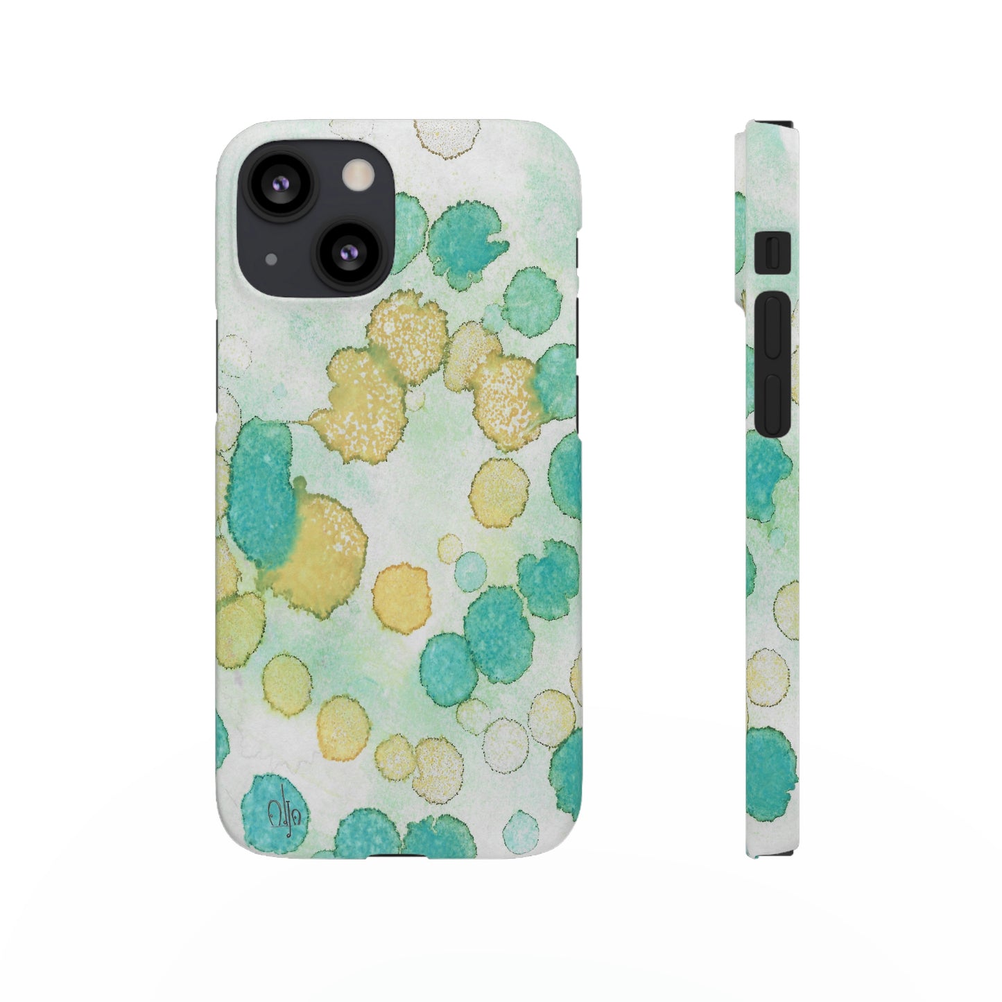 iPhone Samsung Galaxy Pixel5G Snap Case Phone Case Deep Bubbles