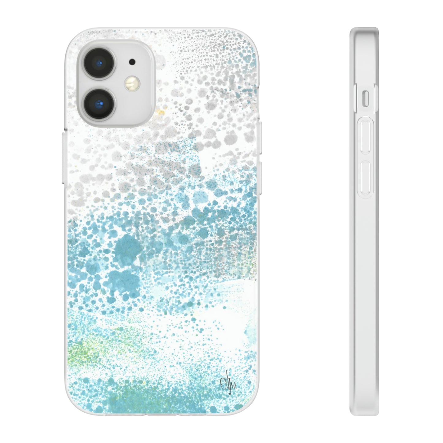 iPhone and Samsung Galaxy Flexi Phone Case Gentle Rain - Alja Design