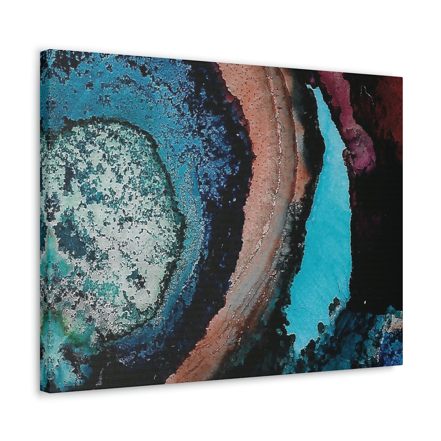 Inner Space 10 Canvas Print - Alja Design