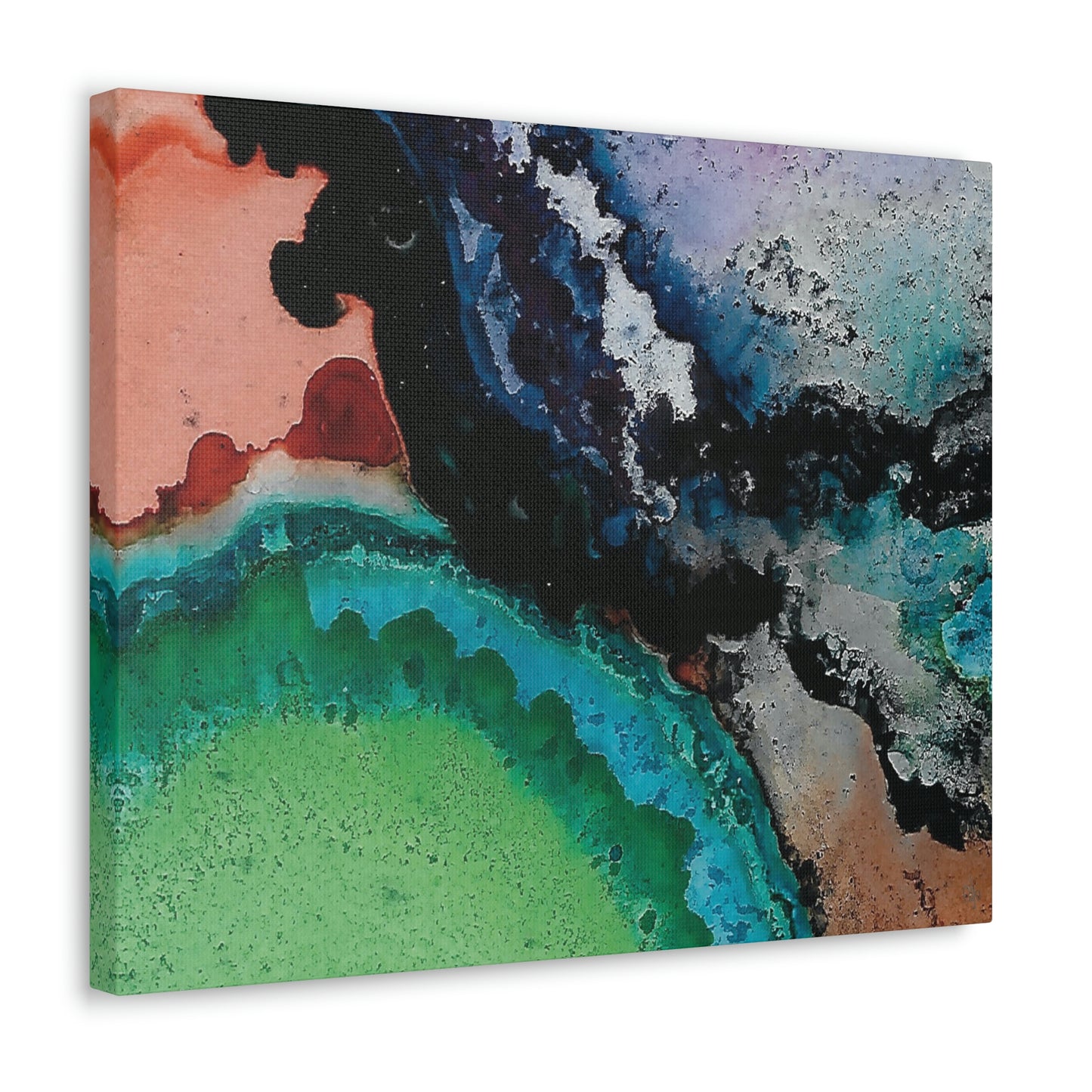 Inner Space 13 Canvas Print - Alja Design