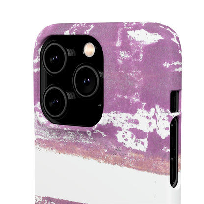 iPhone Samsung Galaxy Pixel5G Snap Case Phone Case Purple Horizon