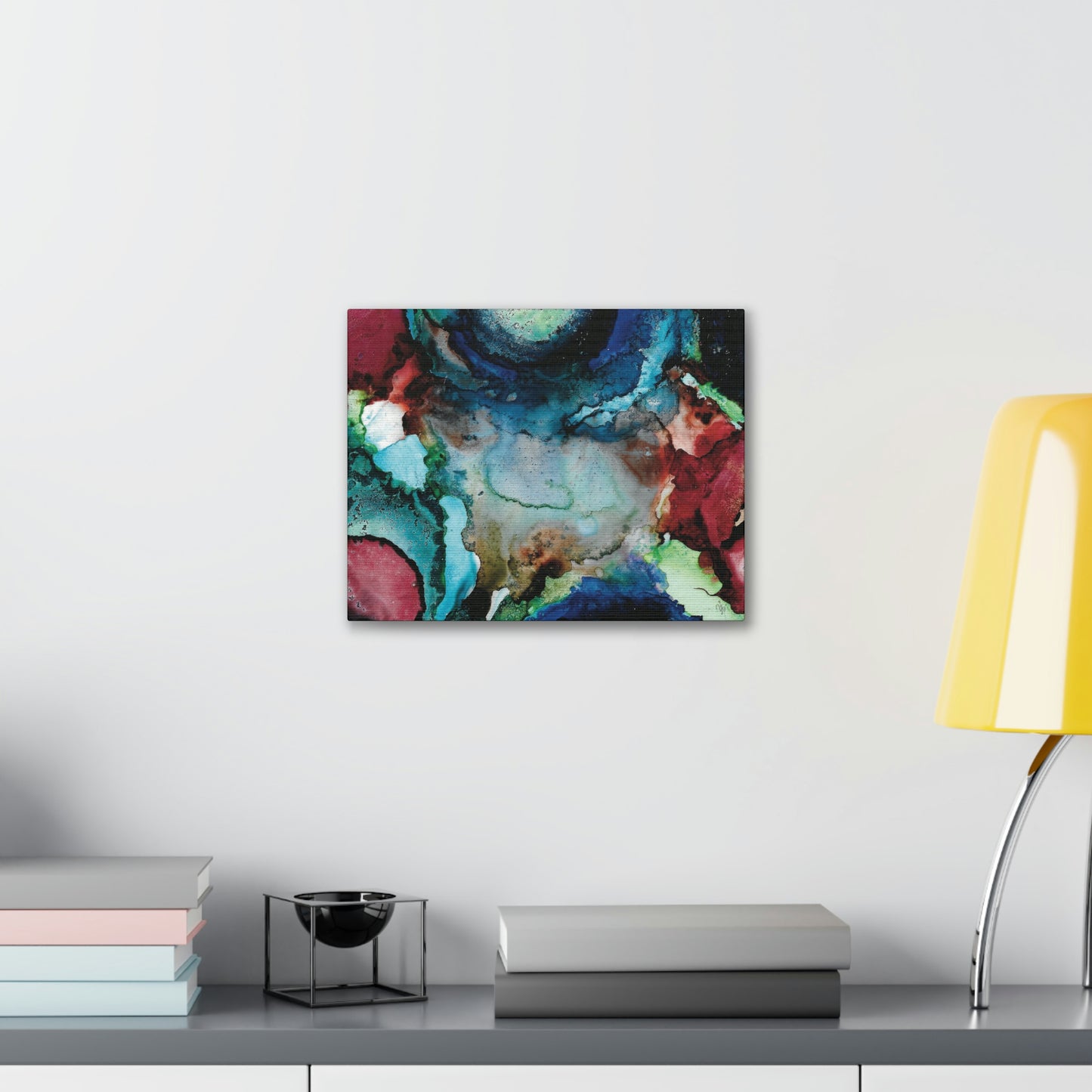 Inner Space 19 Canvas Print - Alja Design