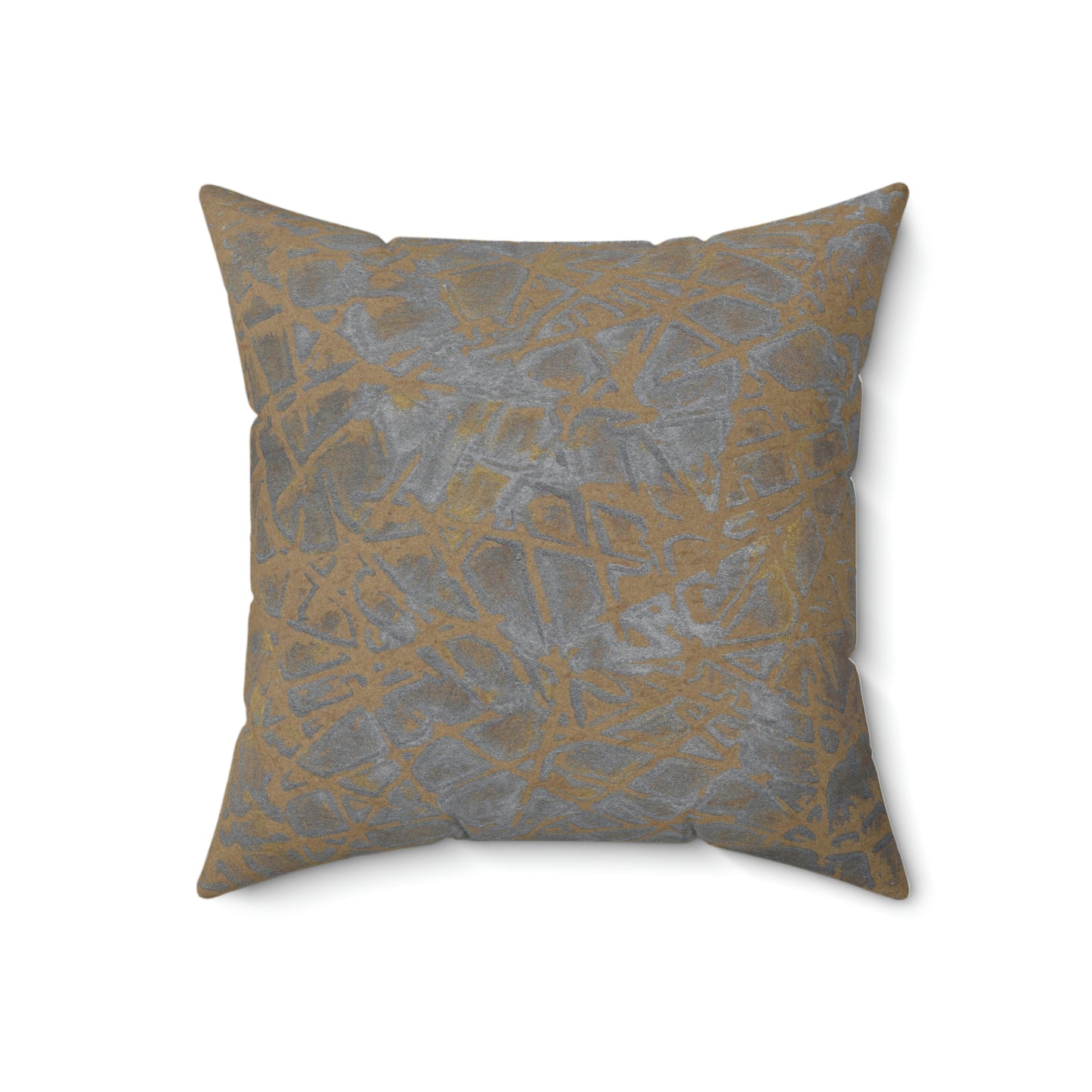 Silver Clouds Square Pillow - Alja Design