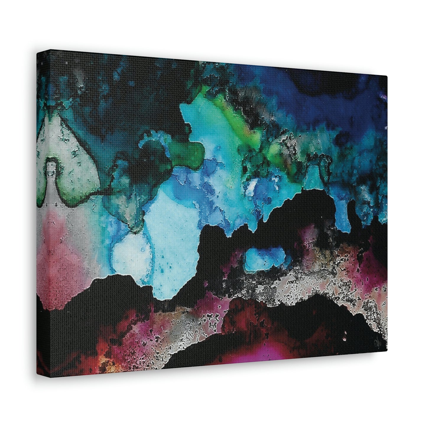 Inner Space 5 Canvas Print - Alja Design