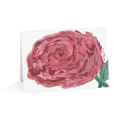 Rose Folded Greeting Card