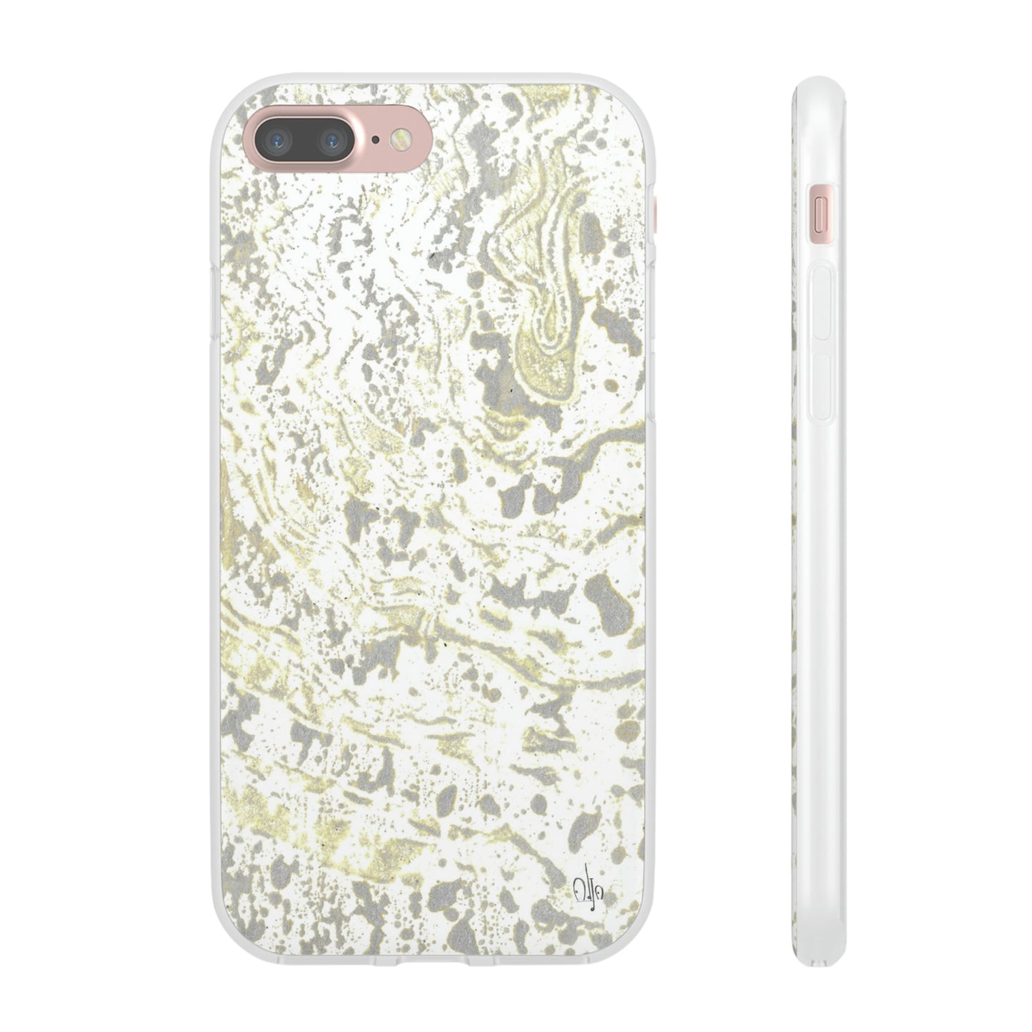 iPhone and Samsung Galaxy Flexi Phone Case Sandy Shells - Alja Design