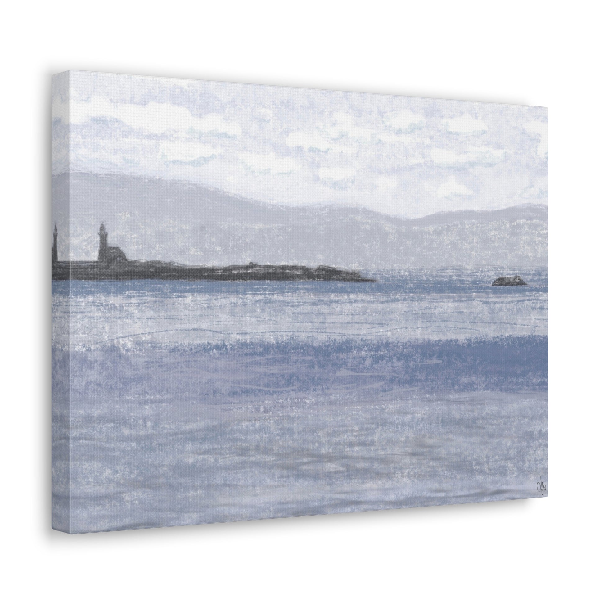 Lighthouse Point Canvas Print - Alja Design