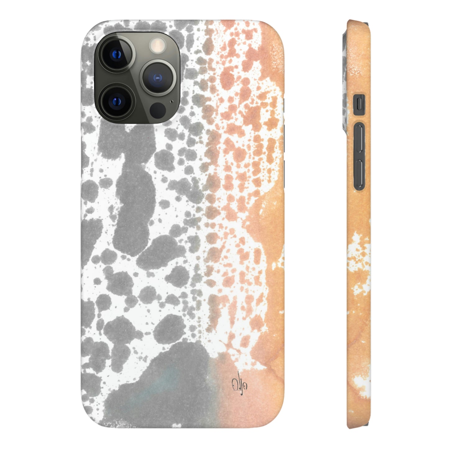 iPhone Samsung Galaxy Pixel5G Snap Case Phone Case Lava Waterfall