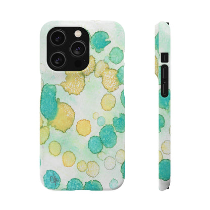 iPhone Samsung Galaxy Pixel5G Snap Case Phone Case Deep Bubbles