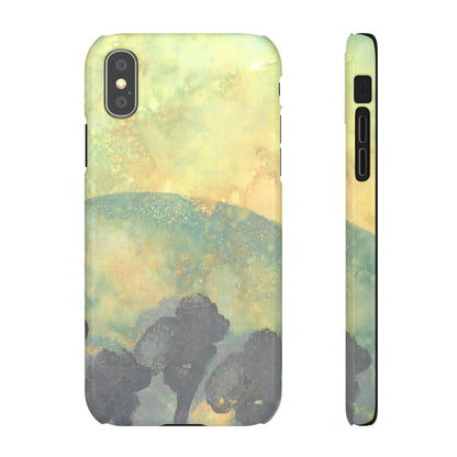 iPhone Samsung Galaxy Pixel5G Snap Case Phone Case Gentle Forest