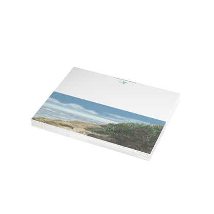 West Cliff Folded Greeting Card