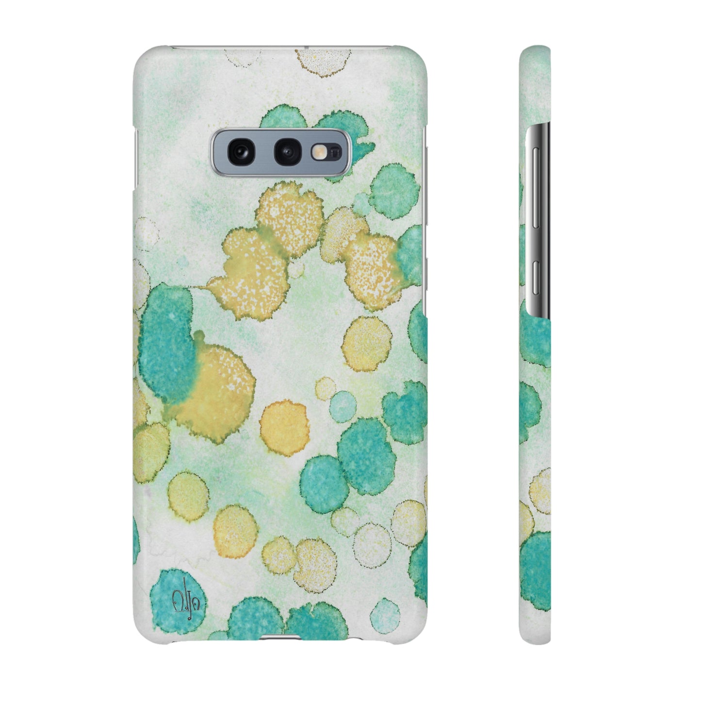 iPhone Samsung Galaxy Pixel5G Snap Case Phone Case Deep Bubbles