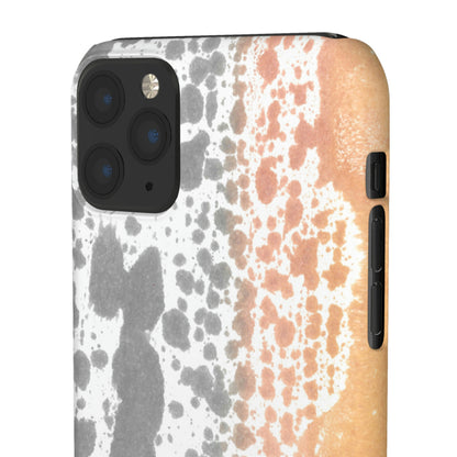 iPhone Samsung Galaxy Pixel5G Snap Case Phone Case Lava Waterfall