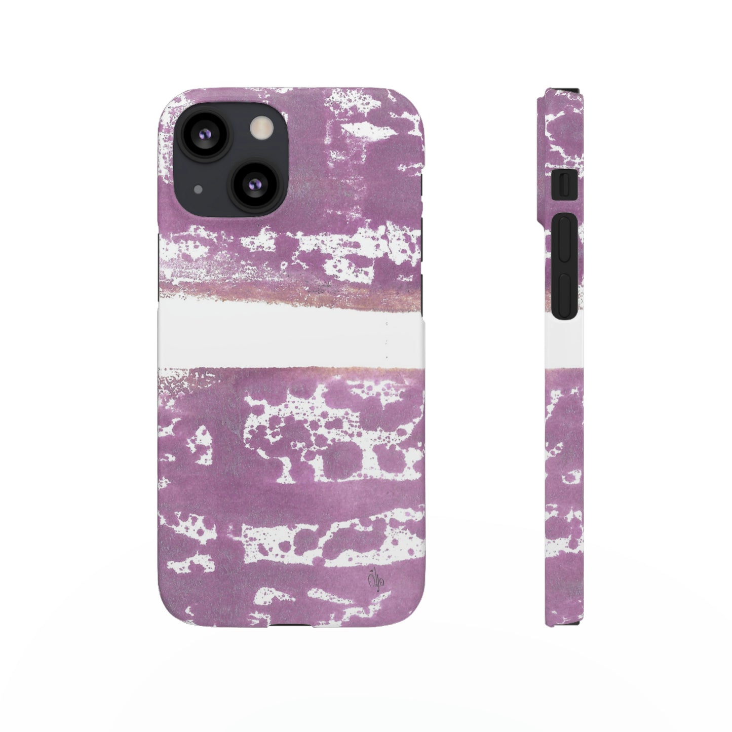 iPhone Samsung Galaxy Pixel5G Snap Case Phone Case Purple Horizon